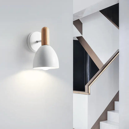 Nordic Bedroom Wall Lamp - Modern Single Head Beside Light