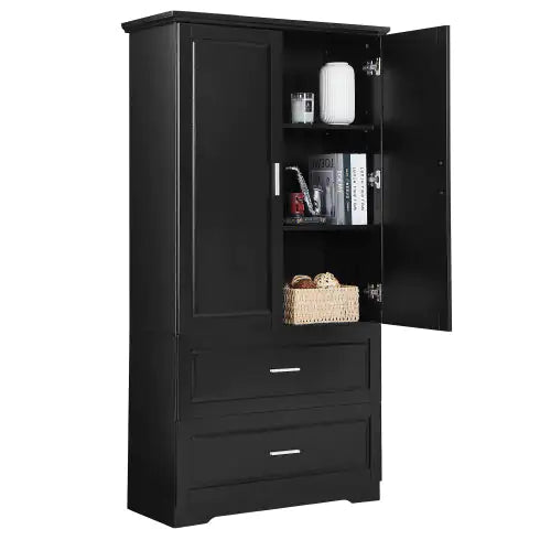 Bathroom Cabinet – Bathroom Storage with Shelves and Drawers