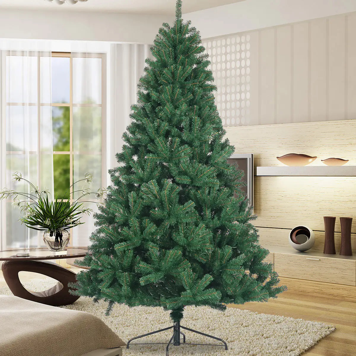 7.5ft Unlit Spruce Artificial Christmas Tree
