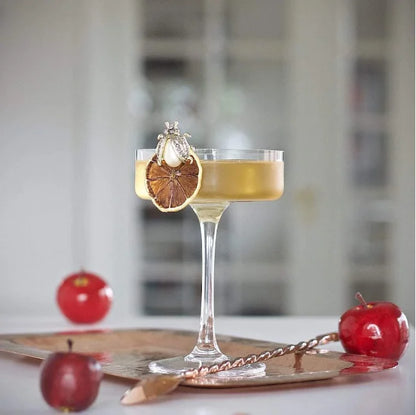 Lead Free Crystal Cut Martini Glass, 145ml Classic Cocktail Glass