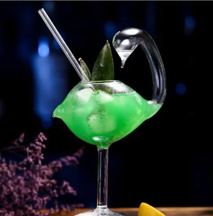 Swan Spiral Cocktail Glass, 200ml Wine Glass
