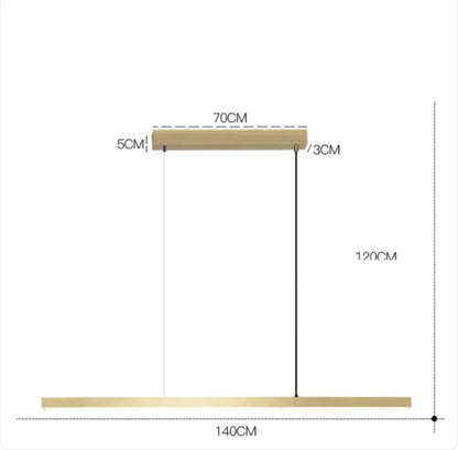 Modern Nordic Minimalist Chandelier