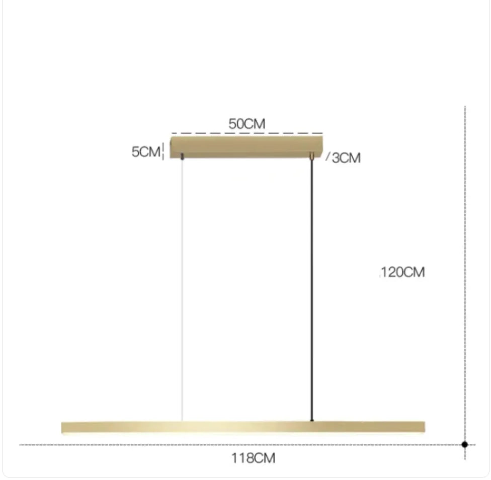 Modern Nordic Minimalist Chandelier