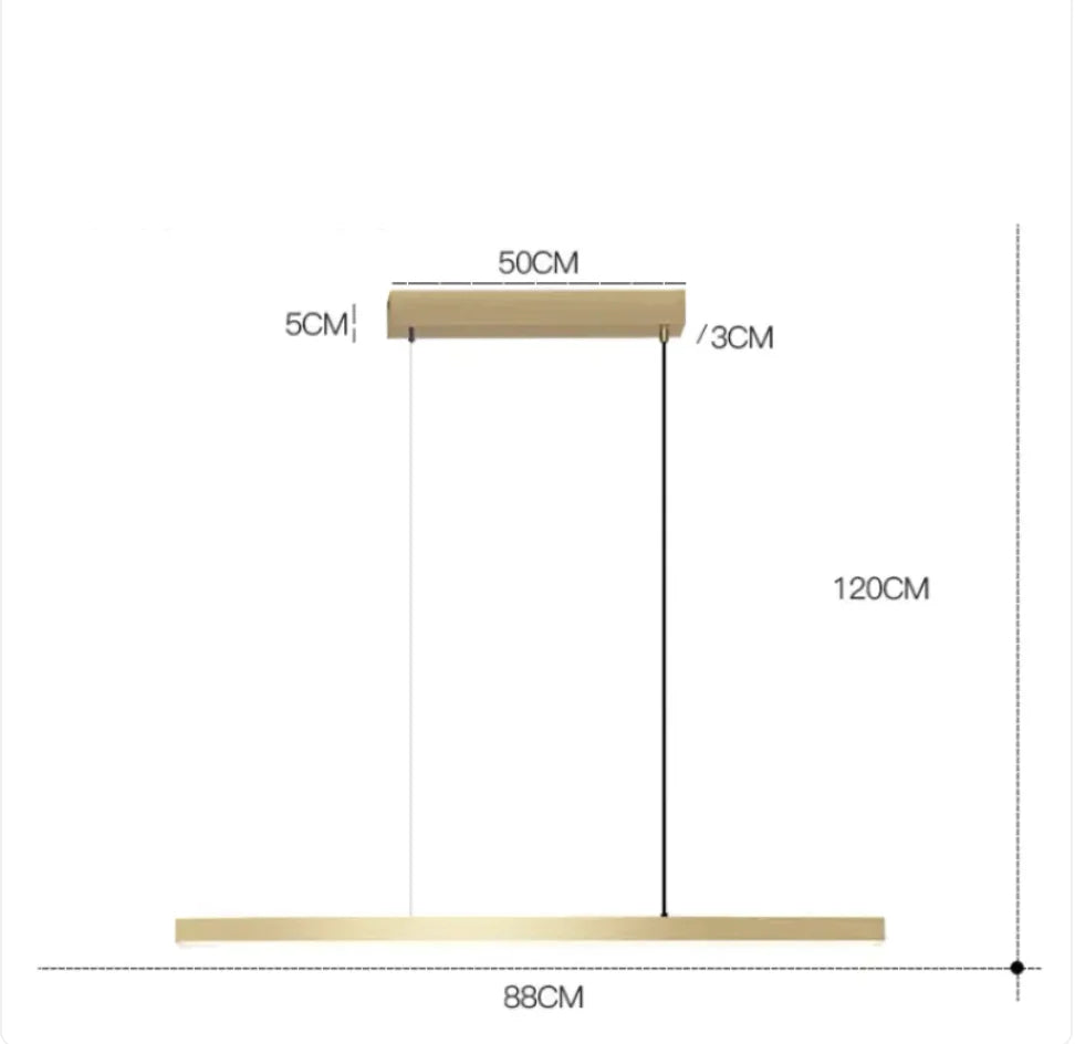 Modern Nordic Minimalist Chandelier