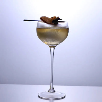 Japanese Handmade Highball Glass, Crystal Cocktail Tumbler 200ml