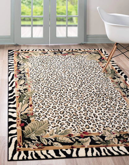 9x12 Area Rug - Animal Rug - Cheetah Print Rug