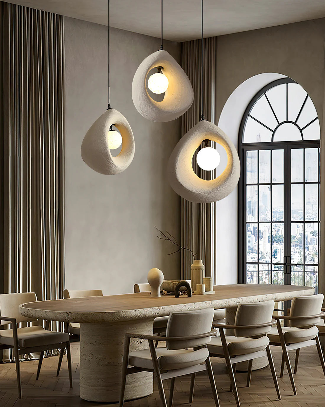 Modern Wabi Sabi Retro Pendant Ceiling Light