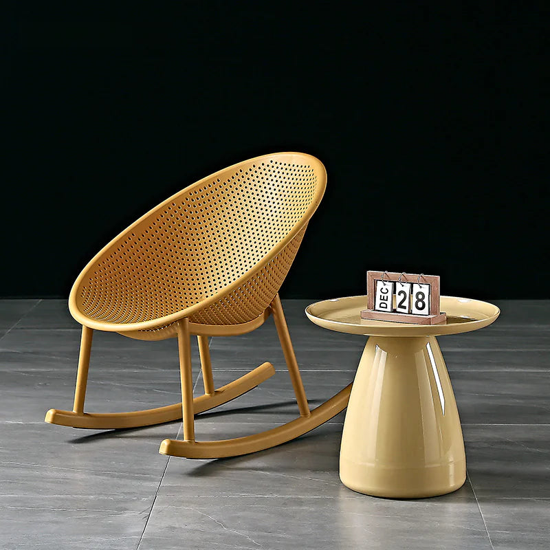 Scandinavian Rocking Chair – Compact Modern Design