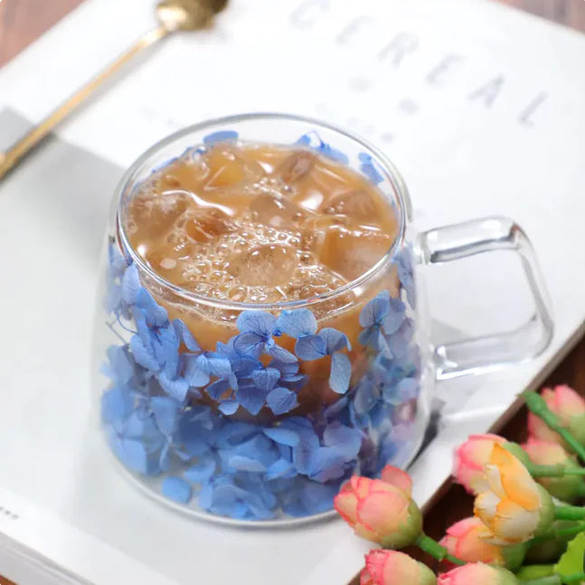 Double Layer Borosilicate Glass Coffee Cup, Heat Resistant Mug