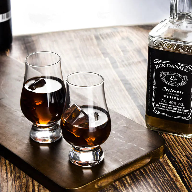 Whiskey Tasting Glass, 185ml Lead-Free Crystal Snifter for Spirits & Wine