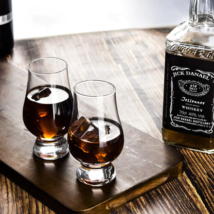 Whiskey Tasting Glass, 185ml Lead-Free Crystal Snifter for Spirits & Wine