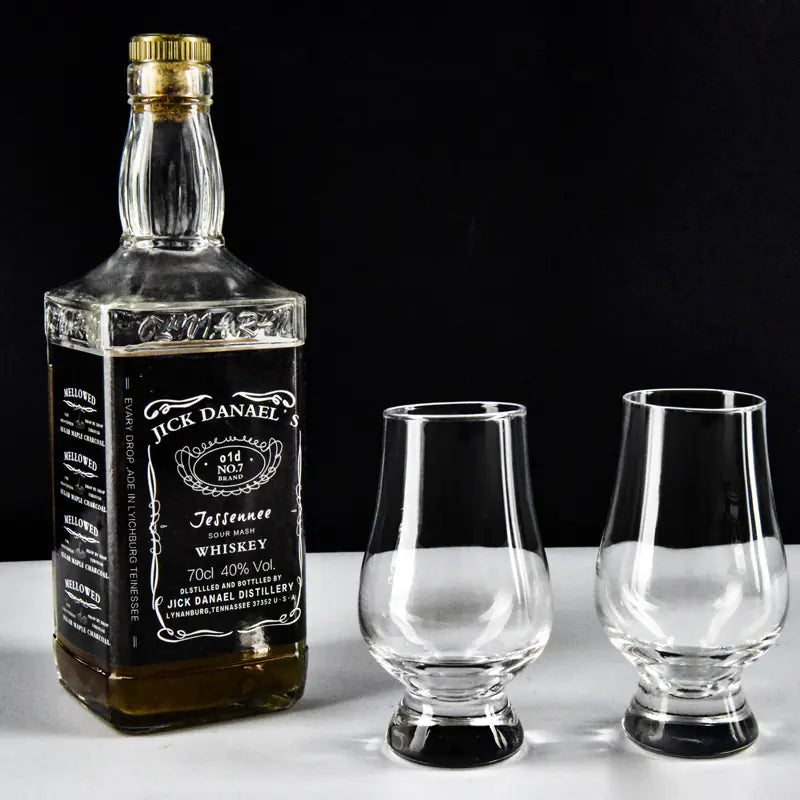 Whiskey Tasting Glass, 185ml Lead-Free Crystal Snifter for Spirits & Wine