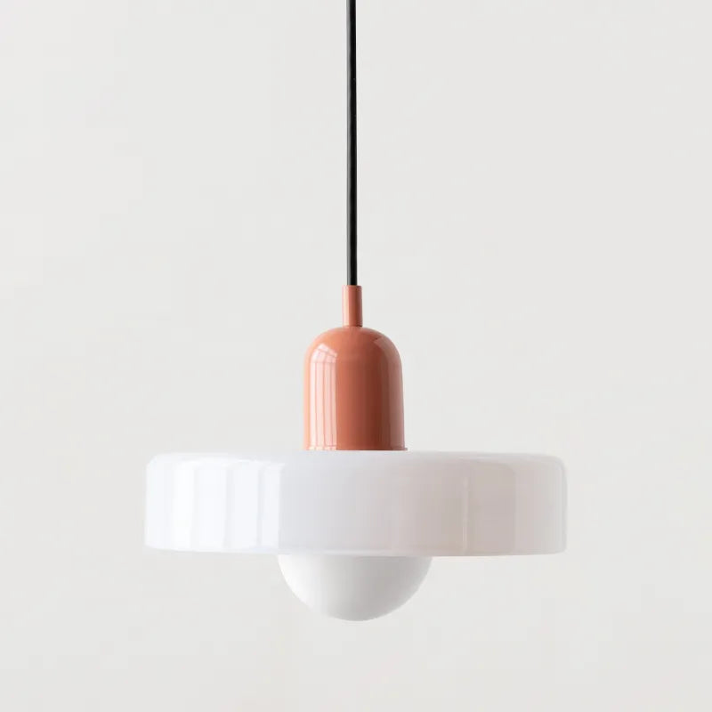 Modern Glass Chandelier in Multiple Colors