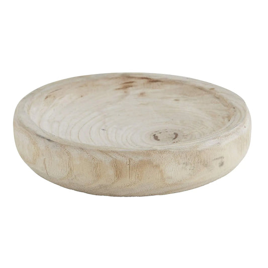 Paulownia Wood Bowl – Natural Small Decorative Dish