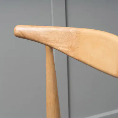 Gray Set of 2 Modern Dining Chairs - Mid Century Chair, Wood Chair