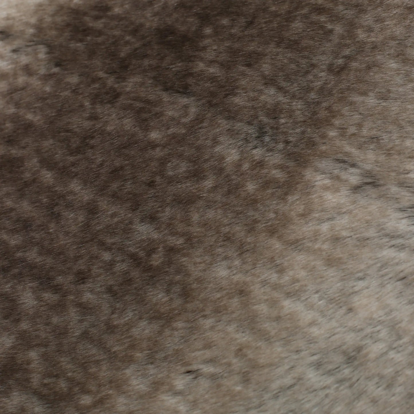 50” x 60” Brown Faux Fur Throw Blanket