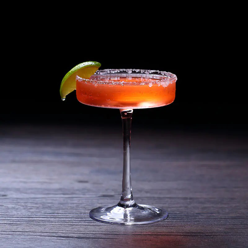 Lead Free Crystal Cut Martini Glass, 145ml Classic Cocktail Glass