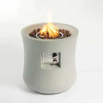 19.7” Small Propane Fire Pit Table – Minimalist Outdoor Gas Fireplace