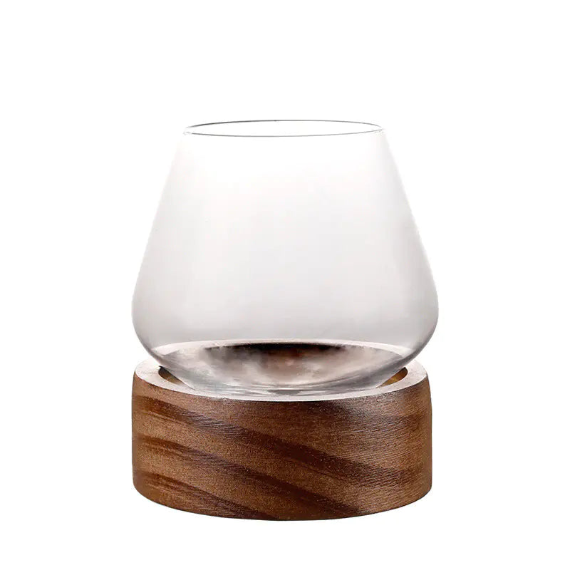 Diamond Octagonal Crystal Whiskey Glass Tumbler, Luxury Barware