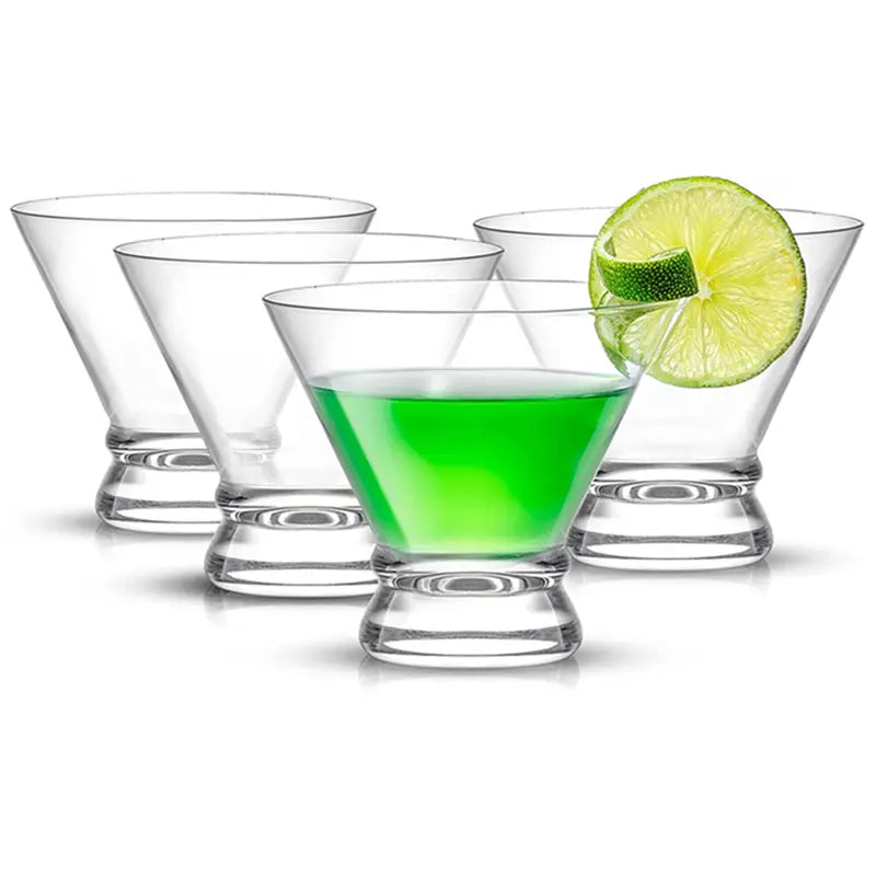 Martini Glass and Dessert Cup, 300ml Crystal Cocktail Glass